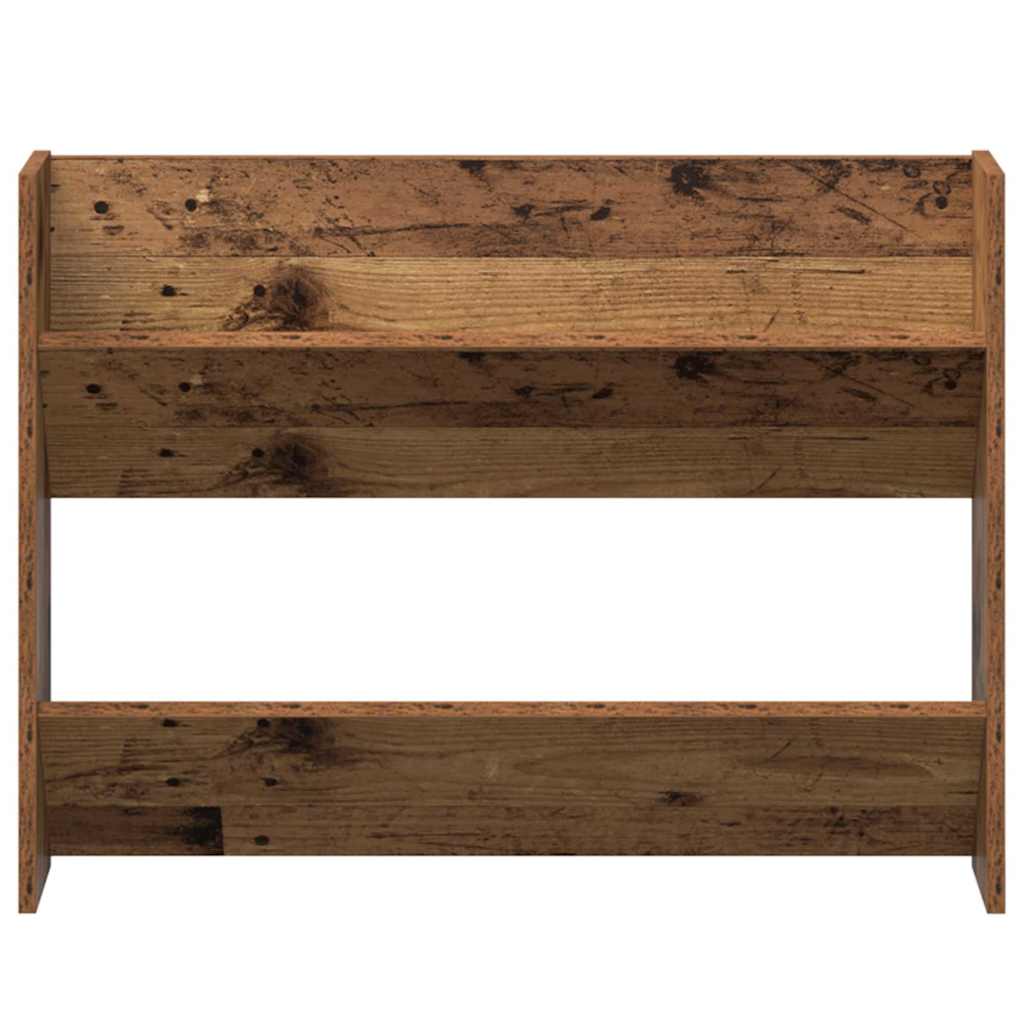 Wand-Schuhschränke 4 Stk. Weiß 60x18x60 cm Holzwerkstoff
