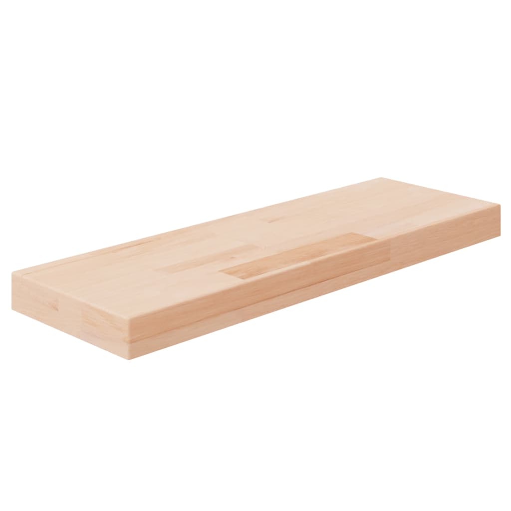 Regalboden 40x20x1,5 cm Unbehandeltes Massivholz Eiche