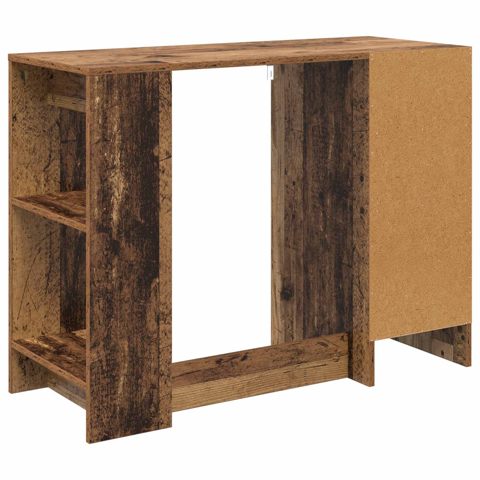 Schreibtisch mit Schubladen Weiß 100 x 40 x 75 cm Holzwerkstoff
