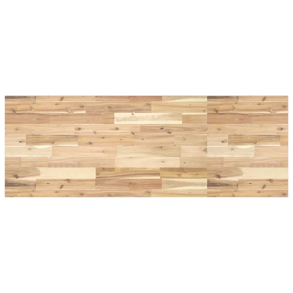 Tischplatte Rechteckig 60x50x2 cm Massivholz Akazie