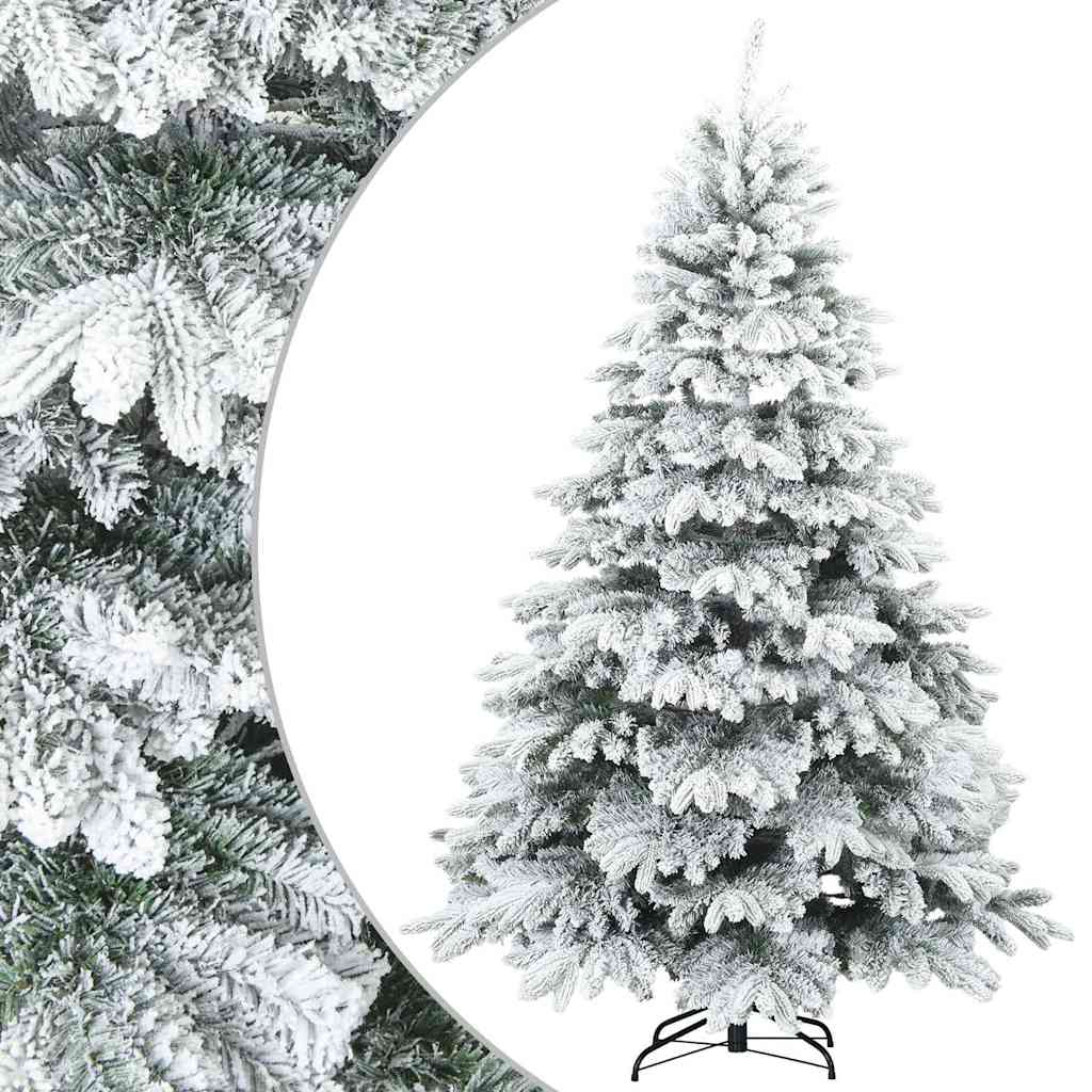 Künstlicher klappbarer Weihnachtsbaum mit Ständer Grün 150 cm