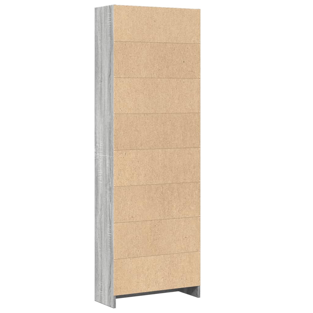 Bücherregal Weiß 40x24x75 cm Holzwerkstoff