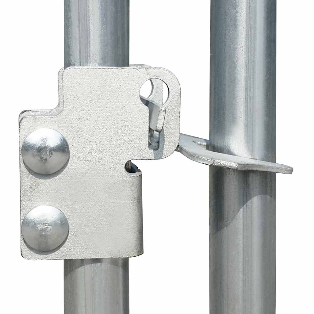 Outdoor-Hundezwinger mit Überdachung 382x192x225 cm