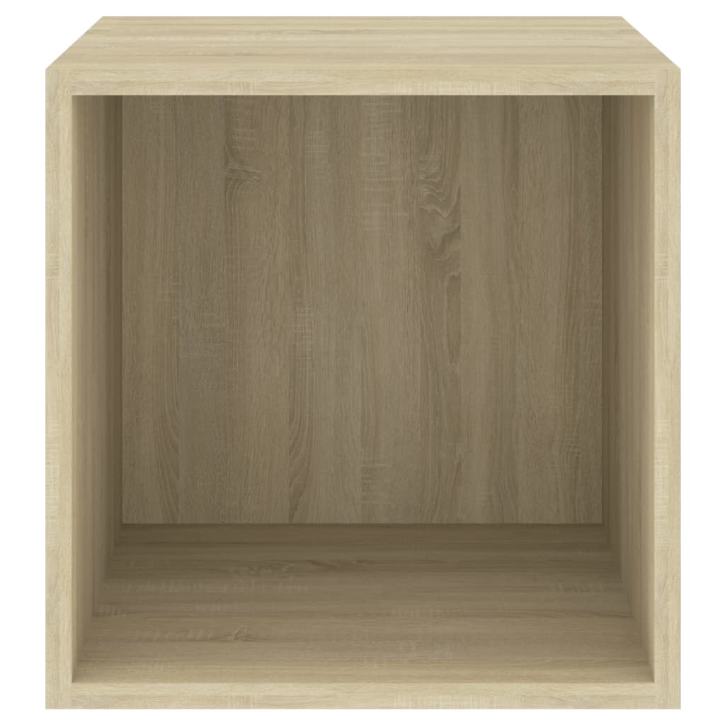 Wandschränke 2 Stk. Weiß 37x37x37 cm Holzwerkstoff