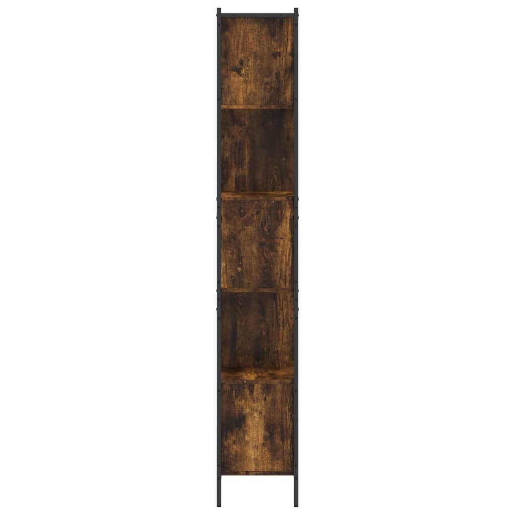 Bücherregal Schwarz 72x28x172 cm Holzwerkstoff