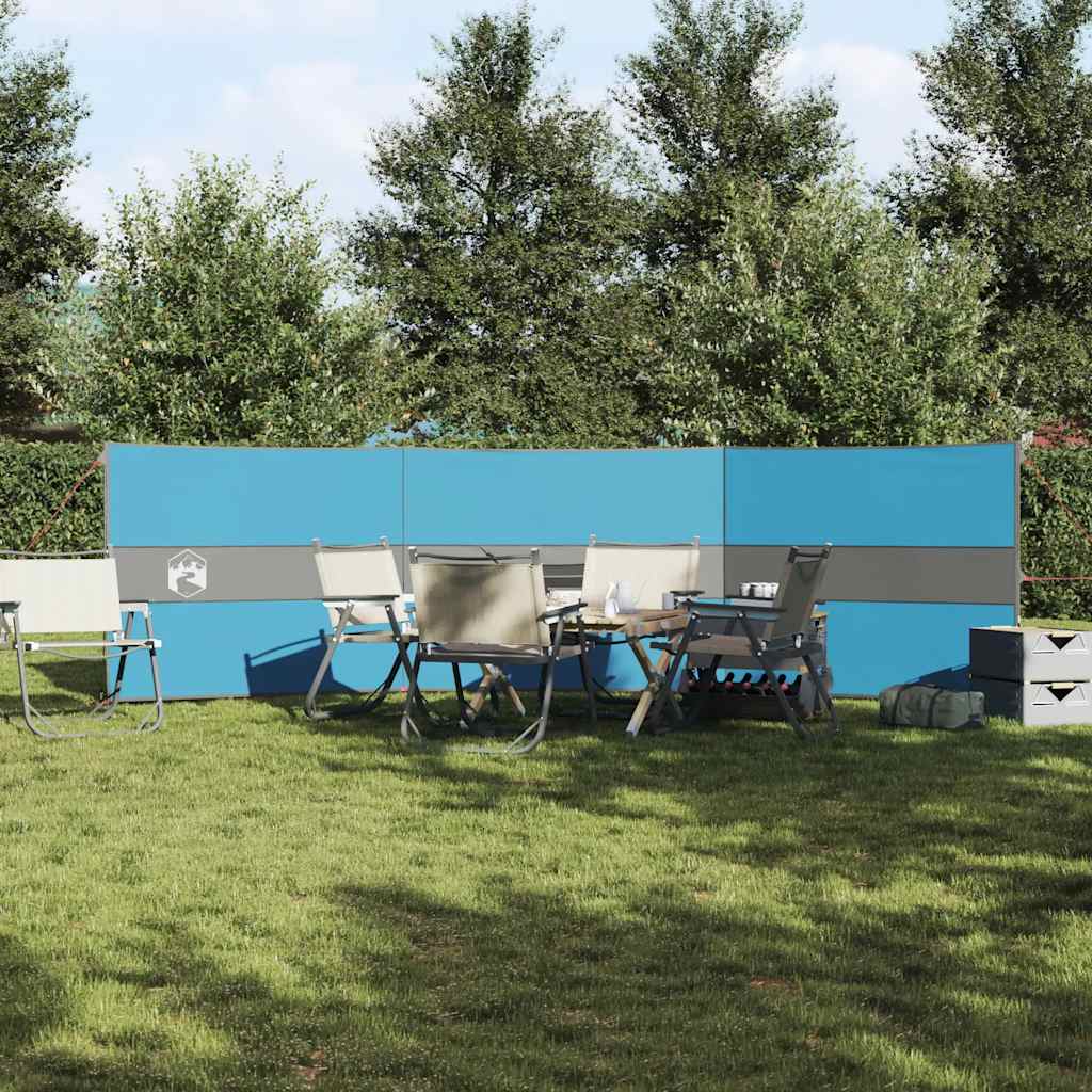 Camping-Windschutz Grün 344x120 cm Wasserdicht