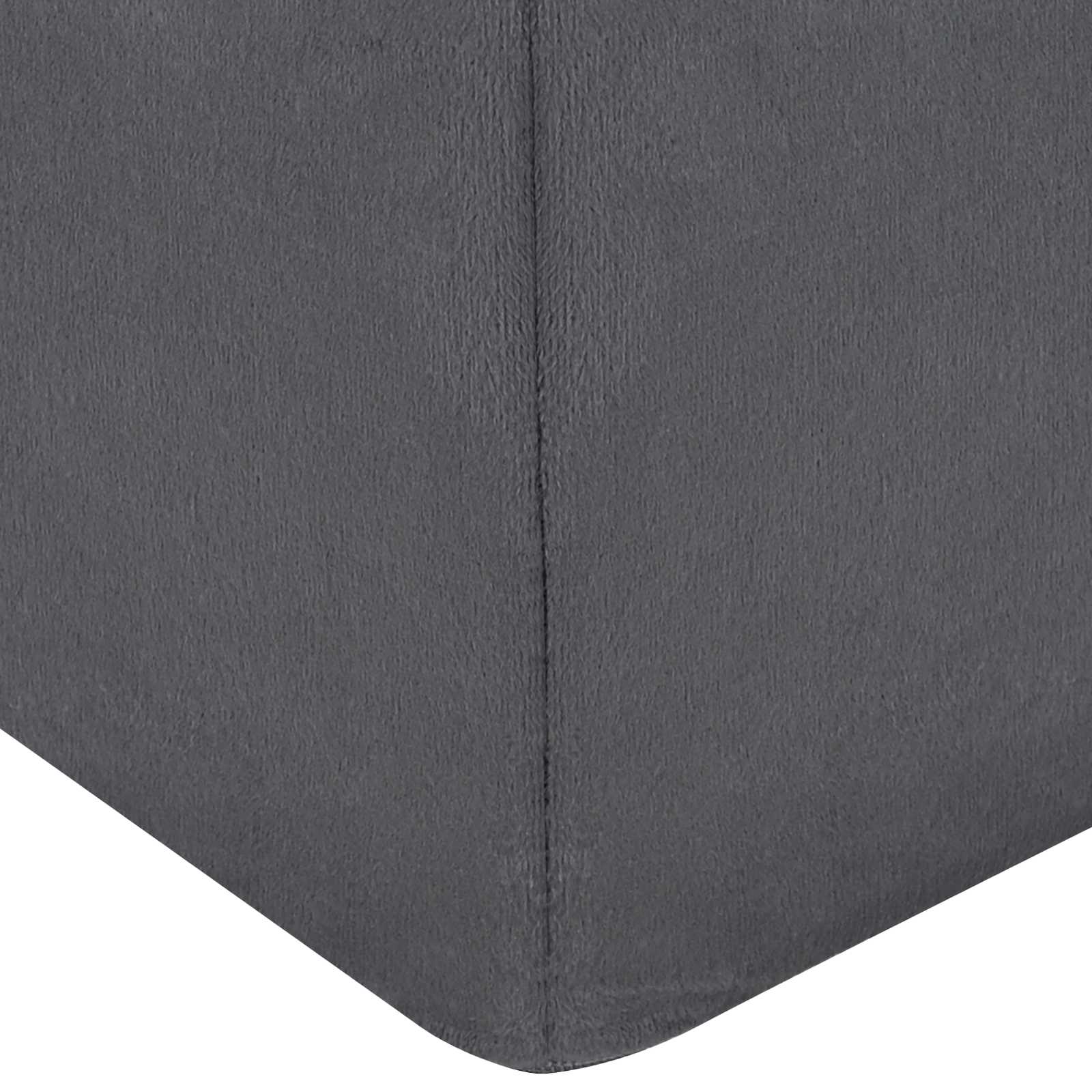 Beinkissen Uni Weiß 63 x 52 x 19,5 cm PU-Schaum