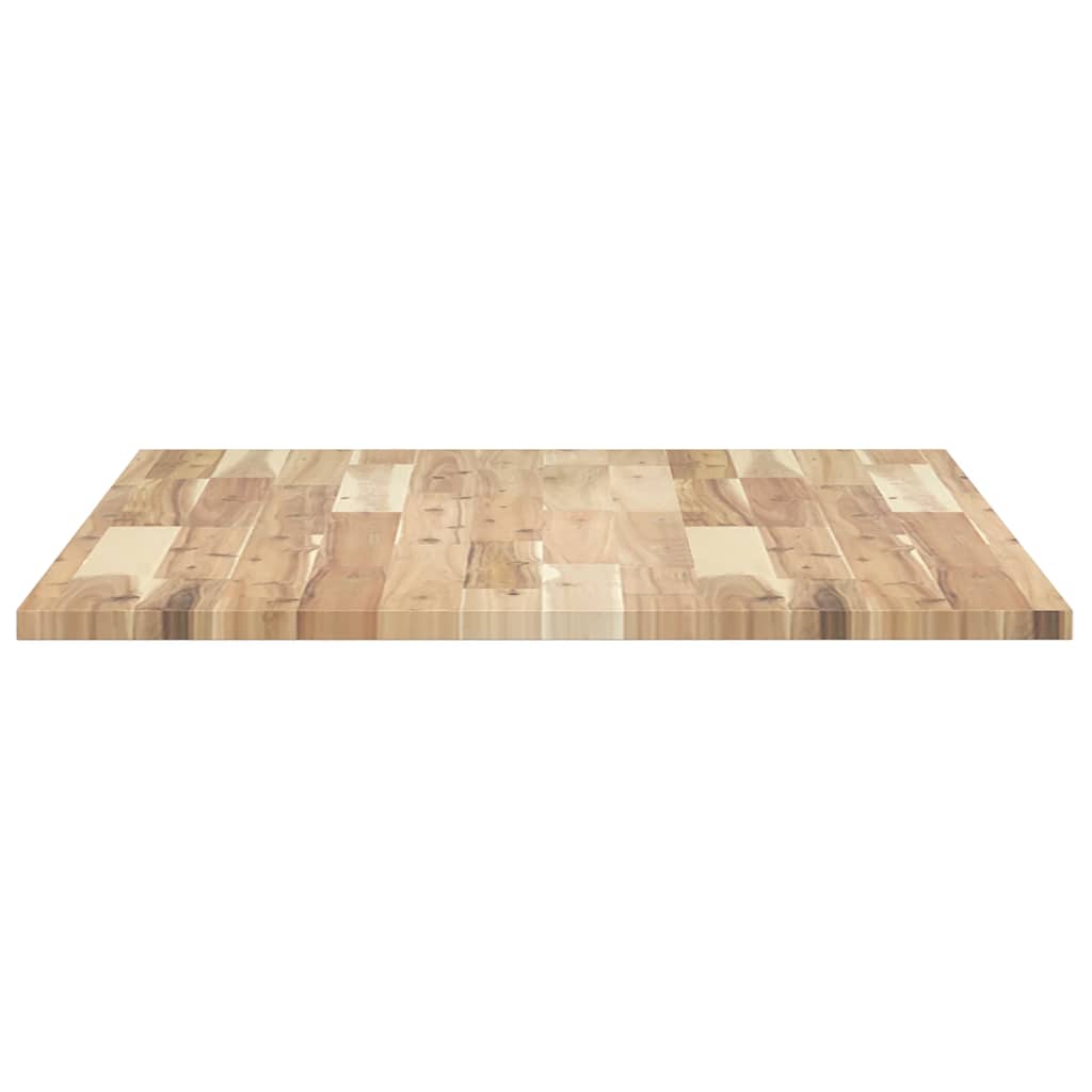 Schreibtischplatte Unbehandelt 60x50x2 cm Massivholz Akazie