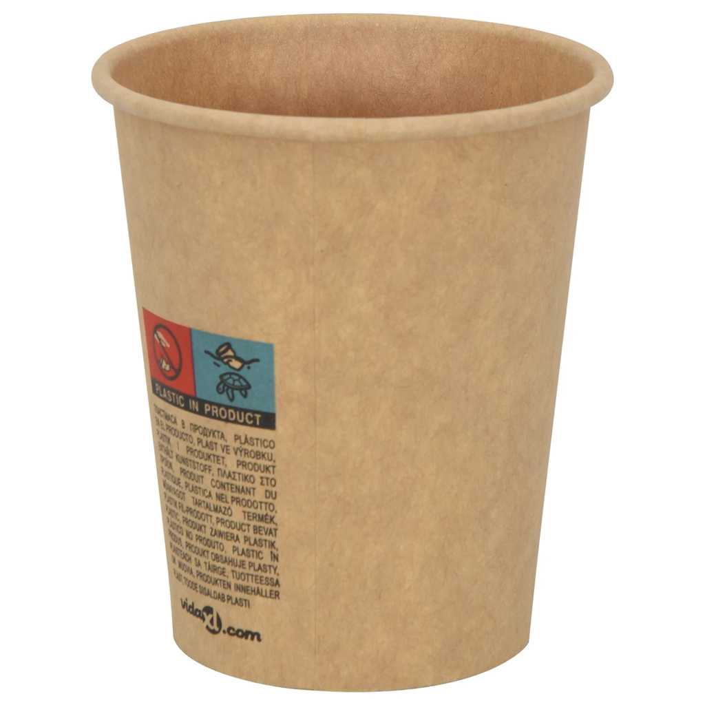 Pappbecher mit Deckeln 1000 Stk. 12oz 300ml