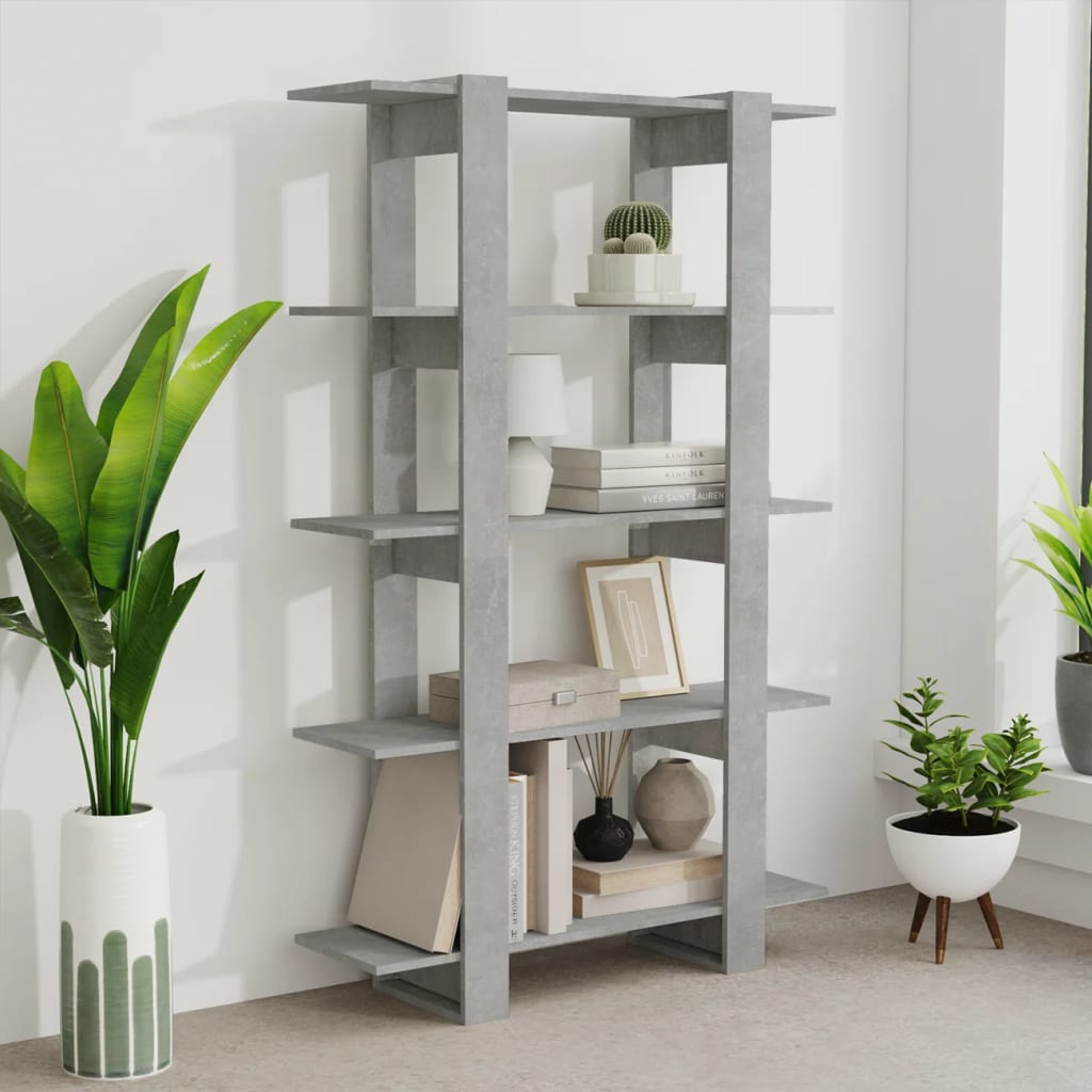 Bücherregal/Raumteiler Weiß 100×30×160 cm