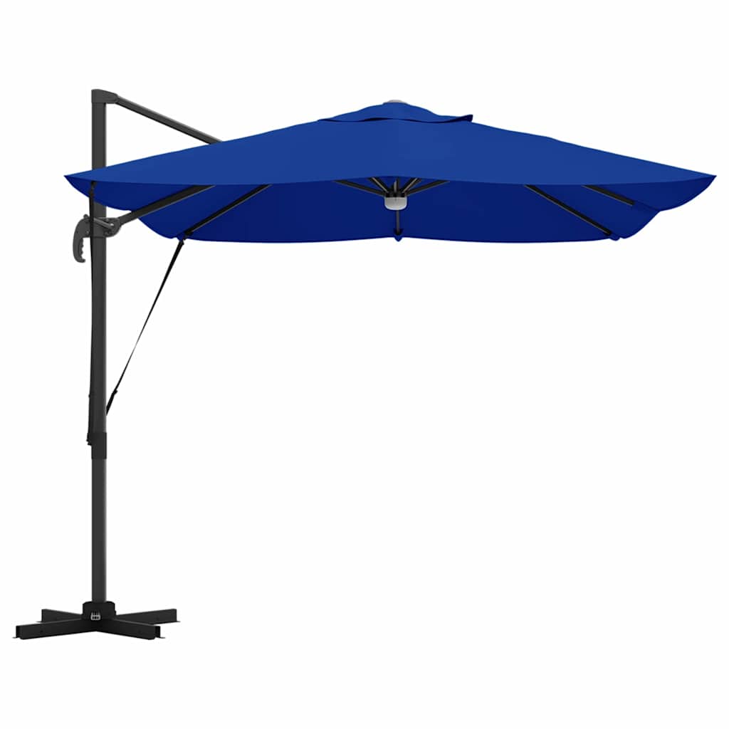 Sonnenschirm Sand 351 x 250 x 253 cm Polyester und Aluminium