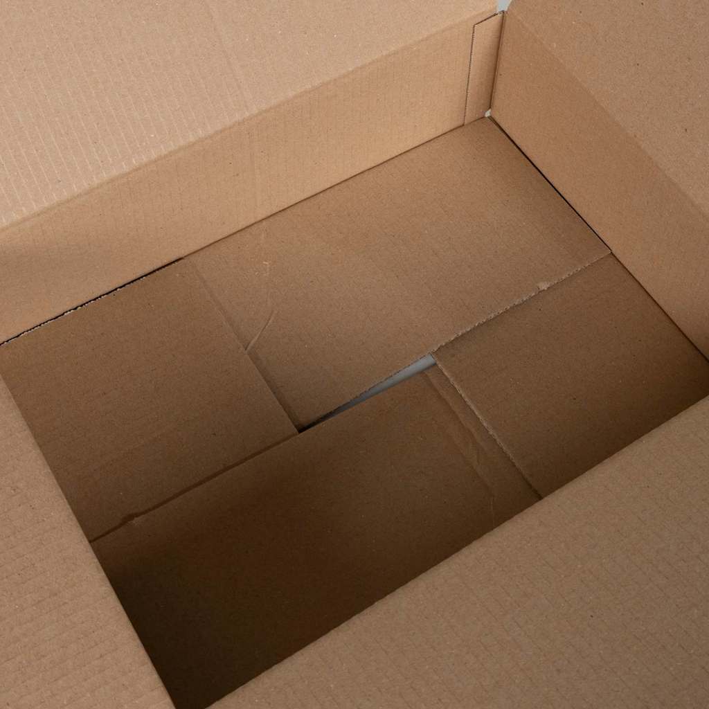 Faltbox mit Speicher 50 pcs Natur 15 x 15 x 8 cm Karton
