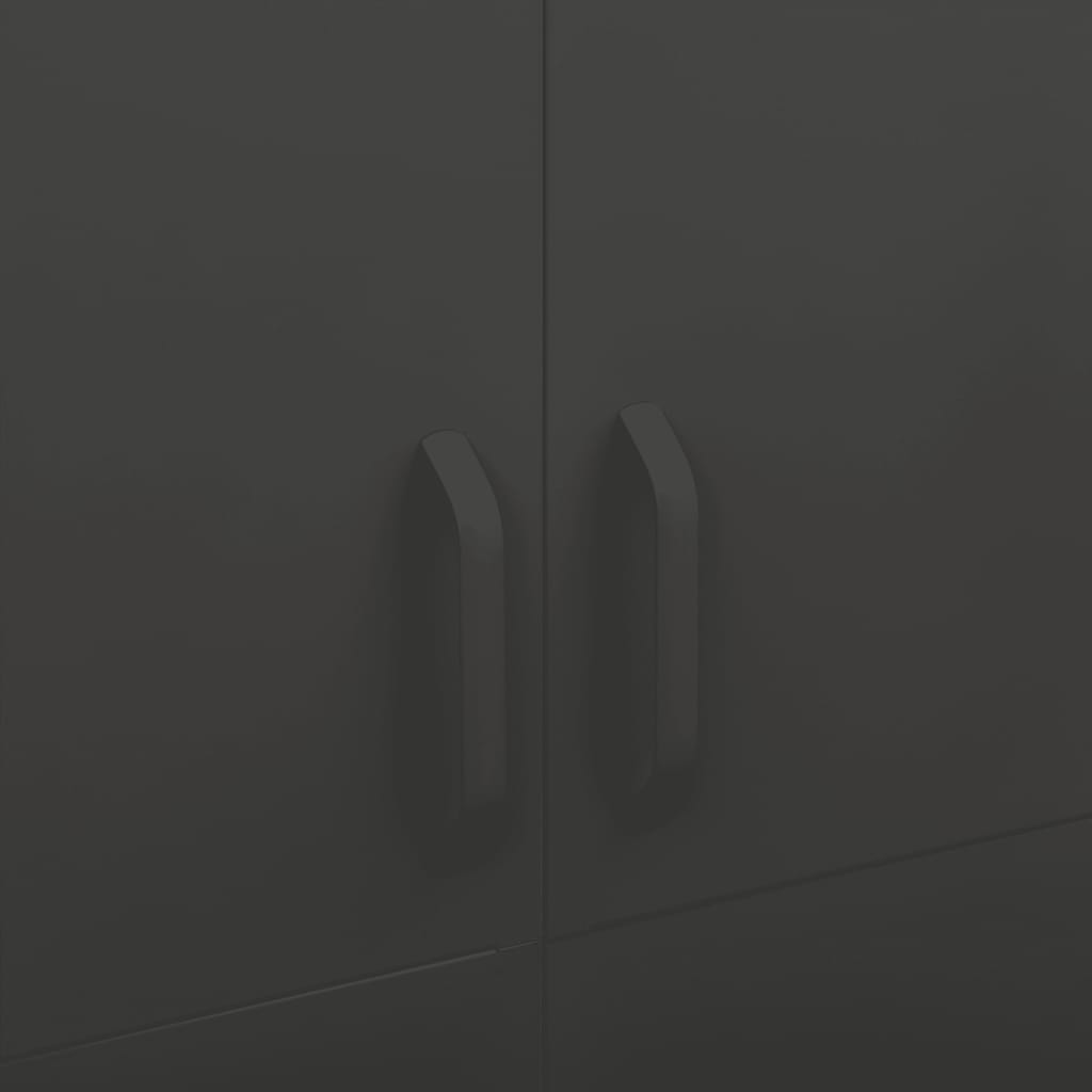 Kleiderschrank Olivgrün 90x50x180 cm Stahl