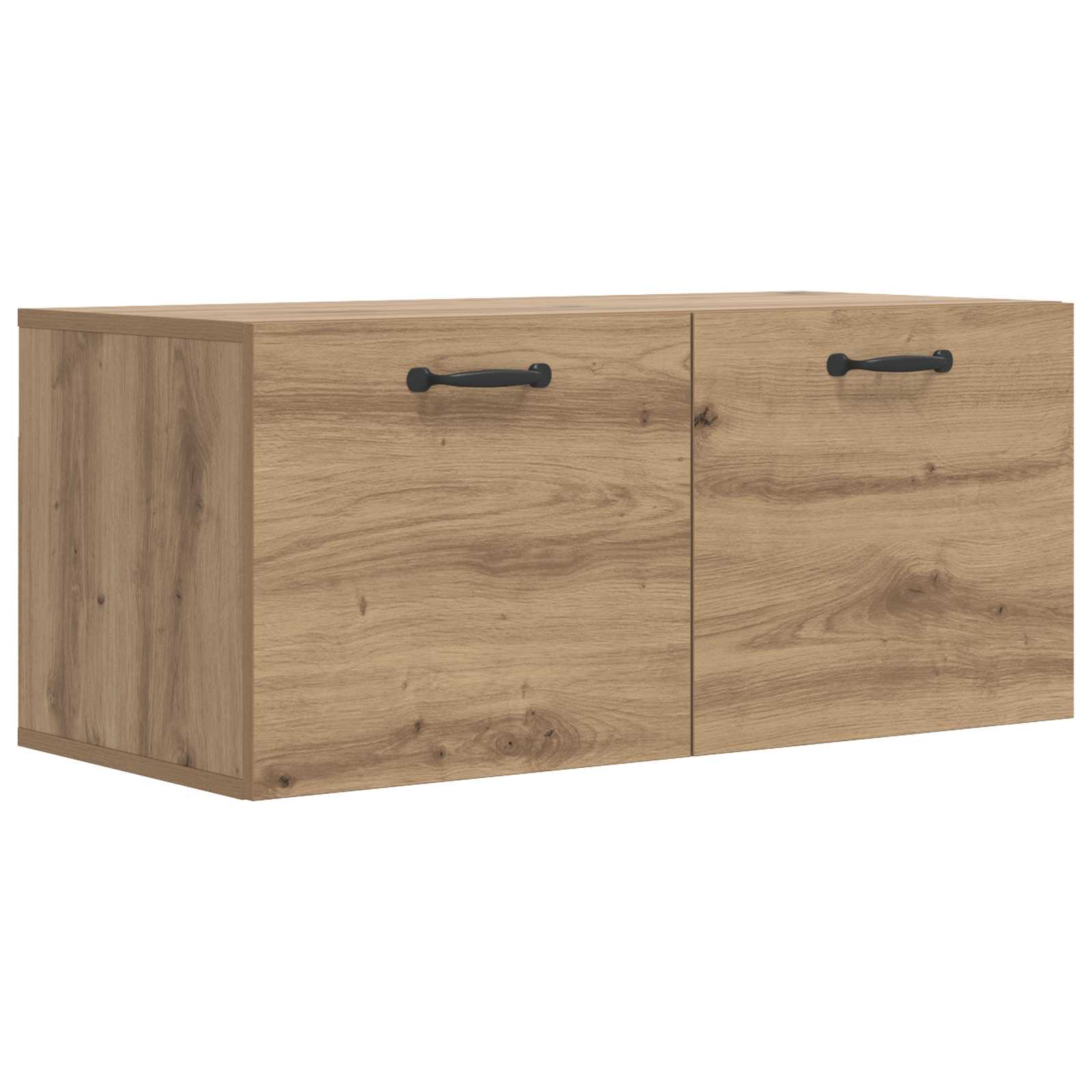 Wandschrank Weiß 80x36,5x35 cm Holzwerkstoff