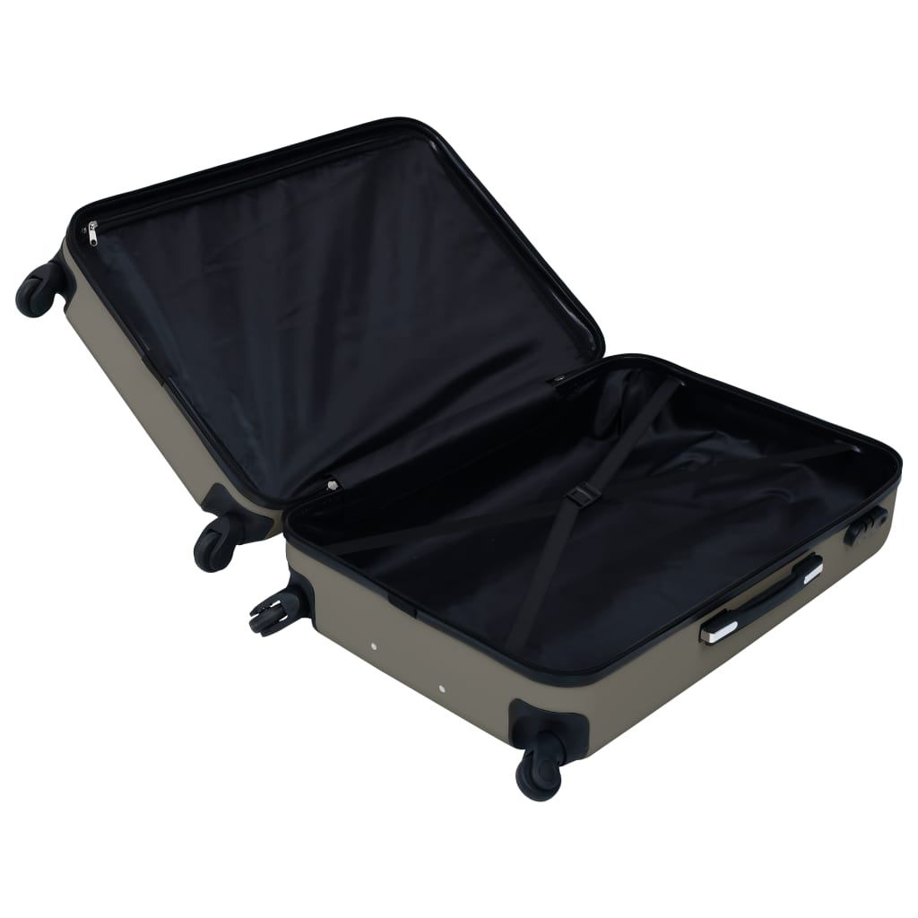 Hartschalen-Trolley Braun ABS