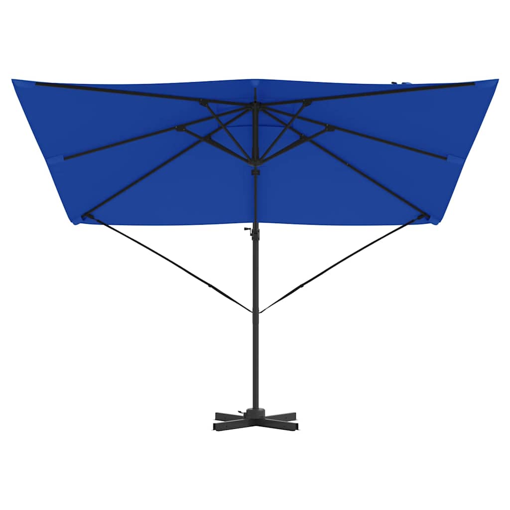Roma Parasol Beige 286 x 284 x 265 cm Aluminium und Polyester