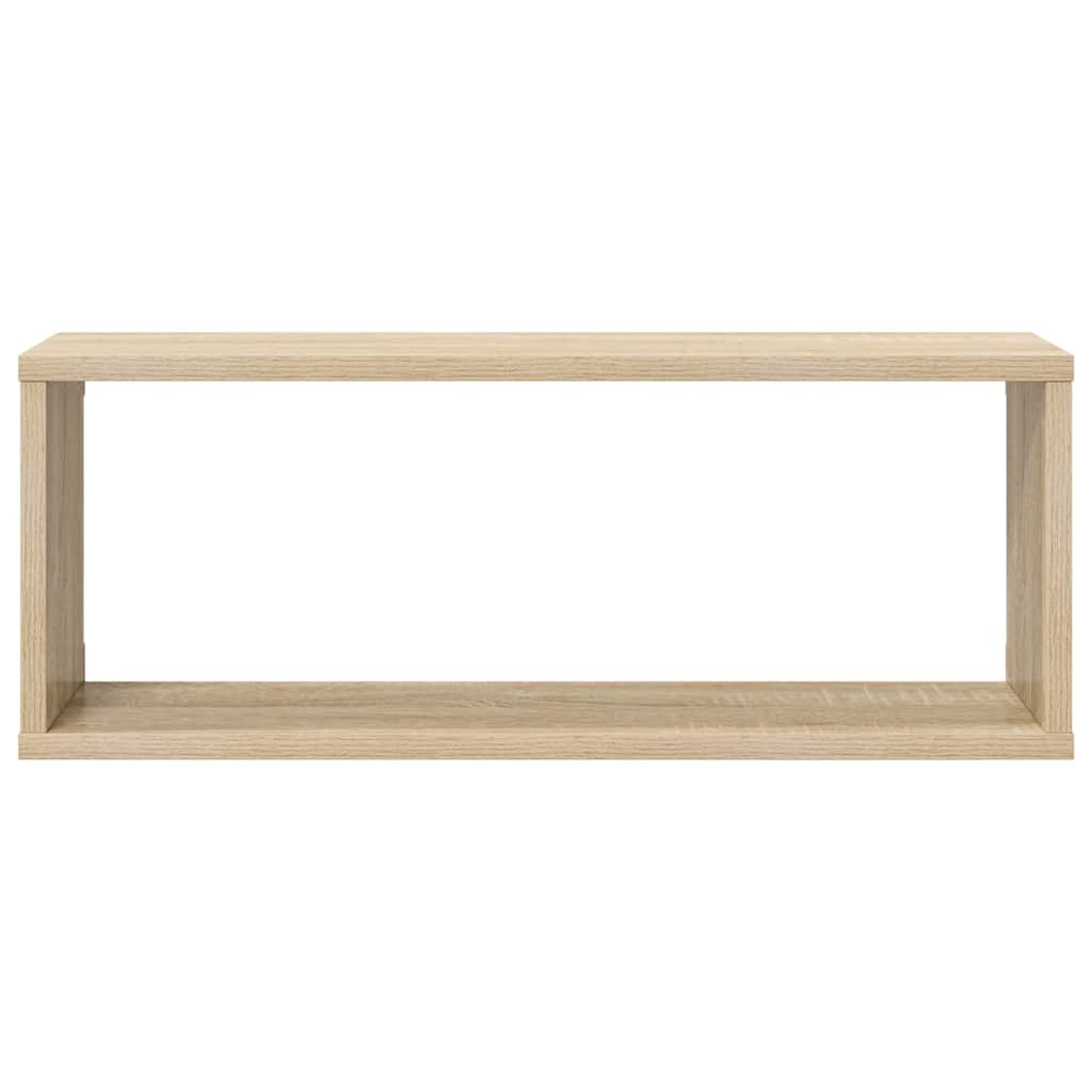 Würfelregale 2 Stk. Weiß 30x15x30 cm