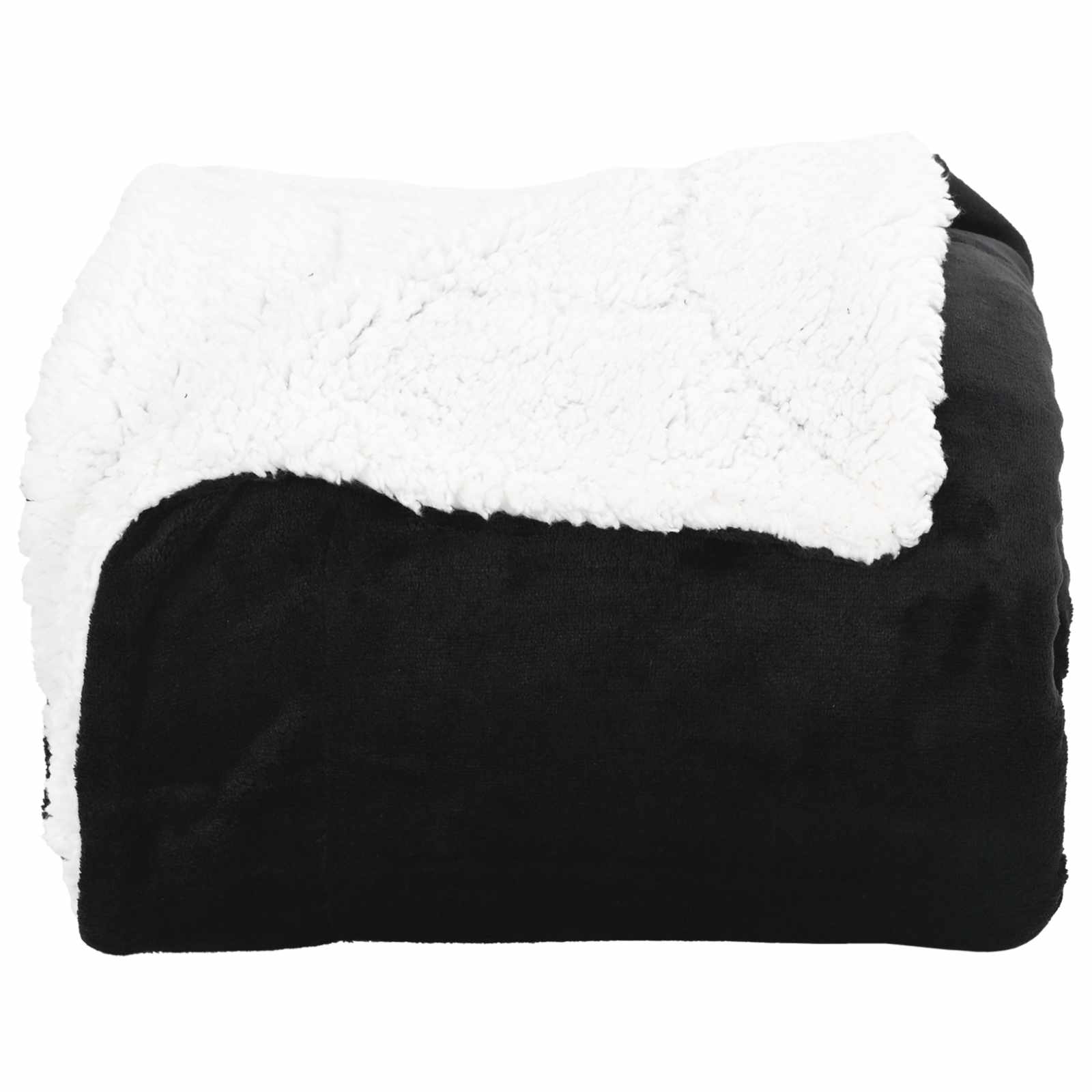 Überwurfdecke Beige 130 x 150 cm Fleece