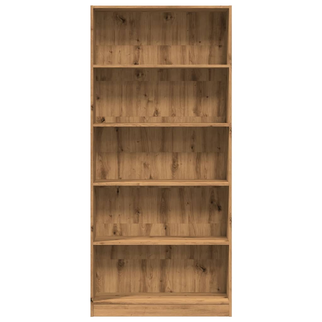 Bücherregal Weiß 40x24x75 cm Holzwerkstoff