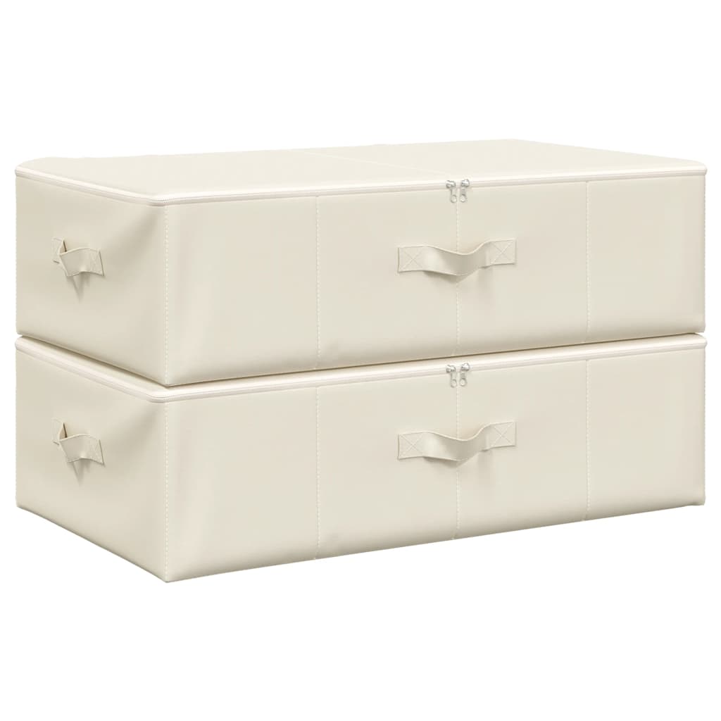 Aufbewahrungsbox Stoff 70x40x18 cm Anthrazit