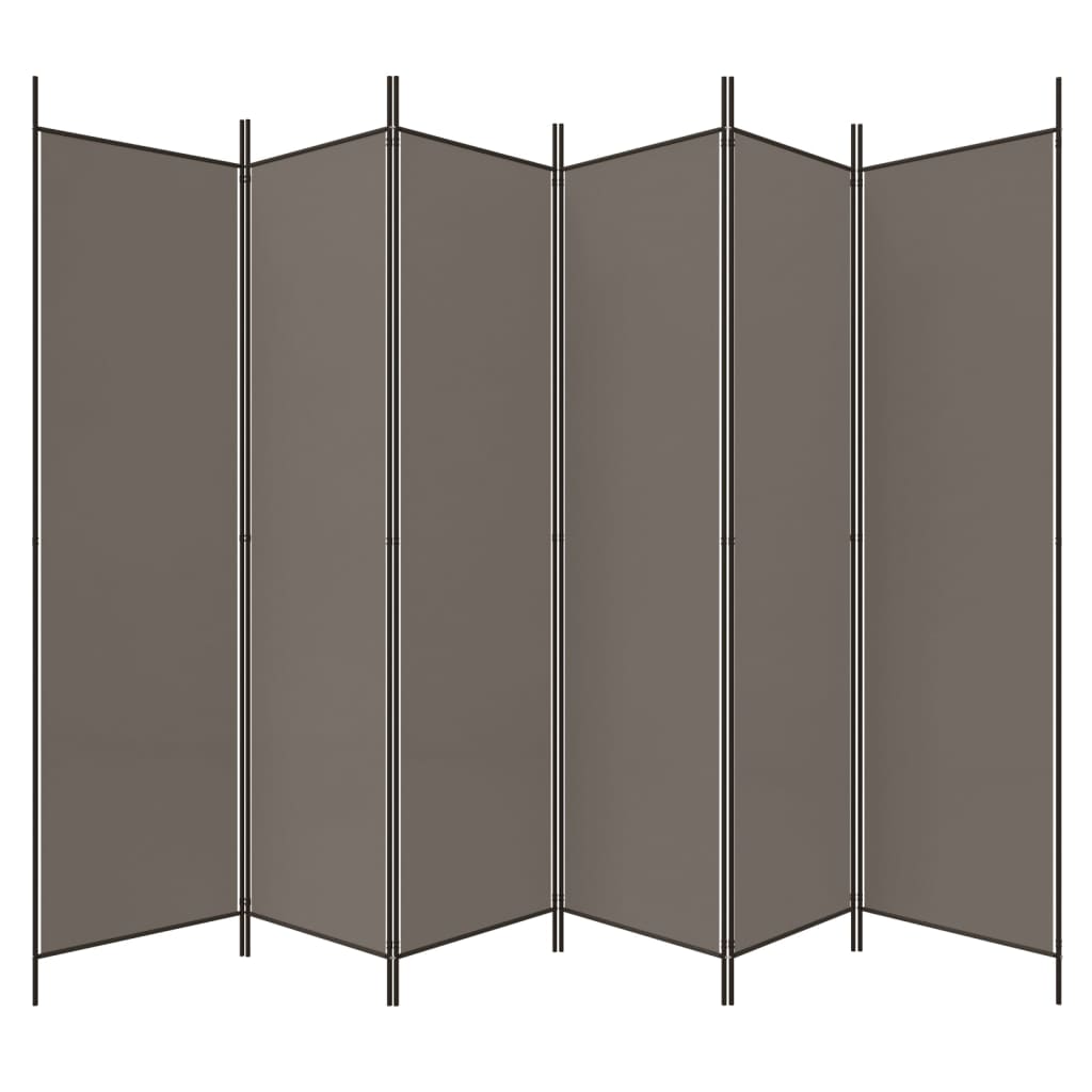 3-teiliger Raumteiler Beige 150 x 220 cm Stoff