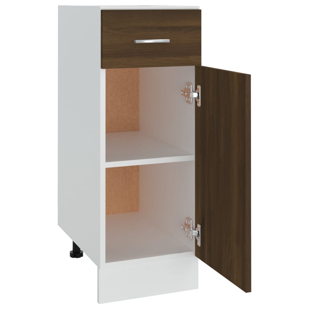 Unterschrank Lyon Weiß 60x46x81,5 cm Holzwerkstoff