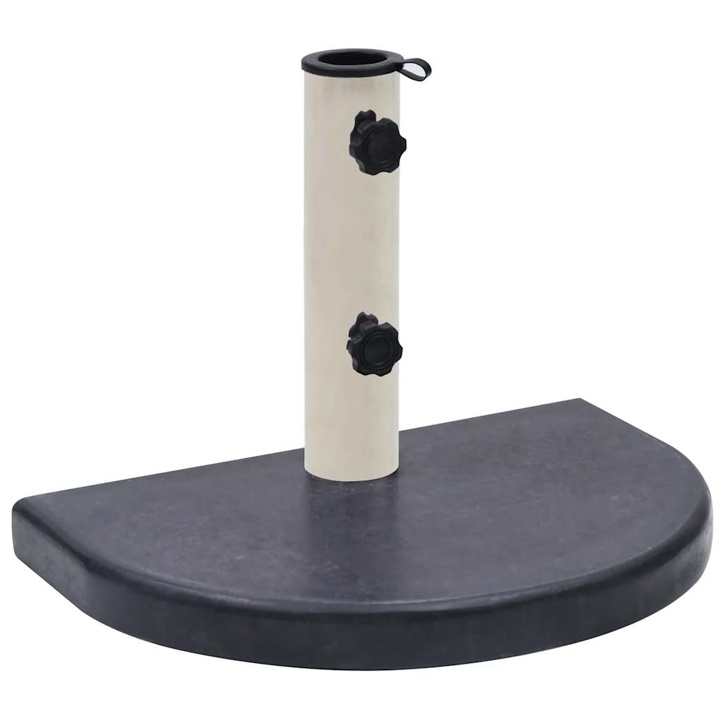 Sonnenschirmständer Granit 10 kg Gebogen Grau
