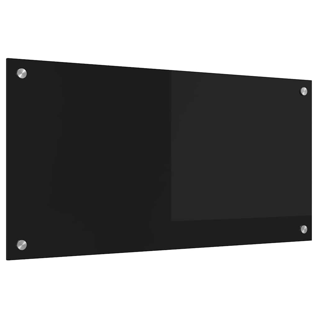 Küchenrückwand 2 pcs Weiß 70 x 40 cm Gehärtetes Glas