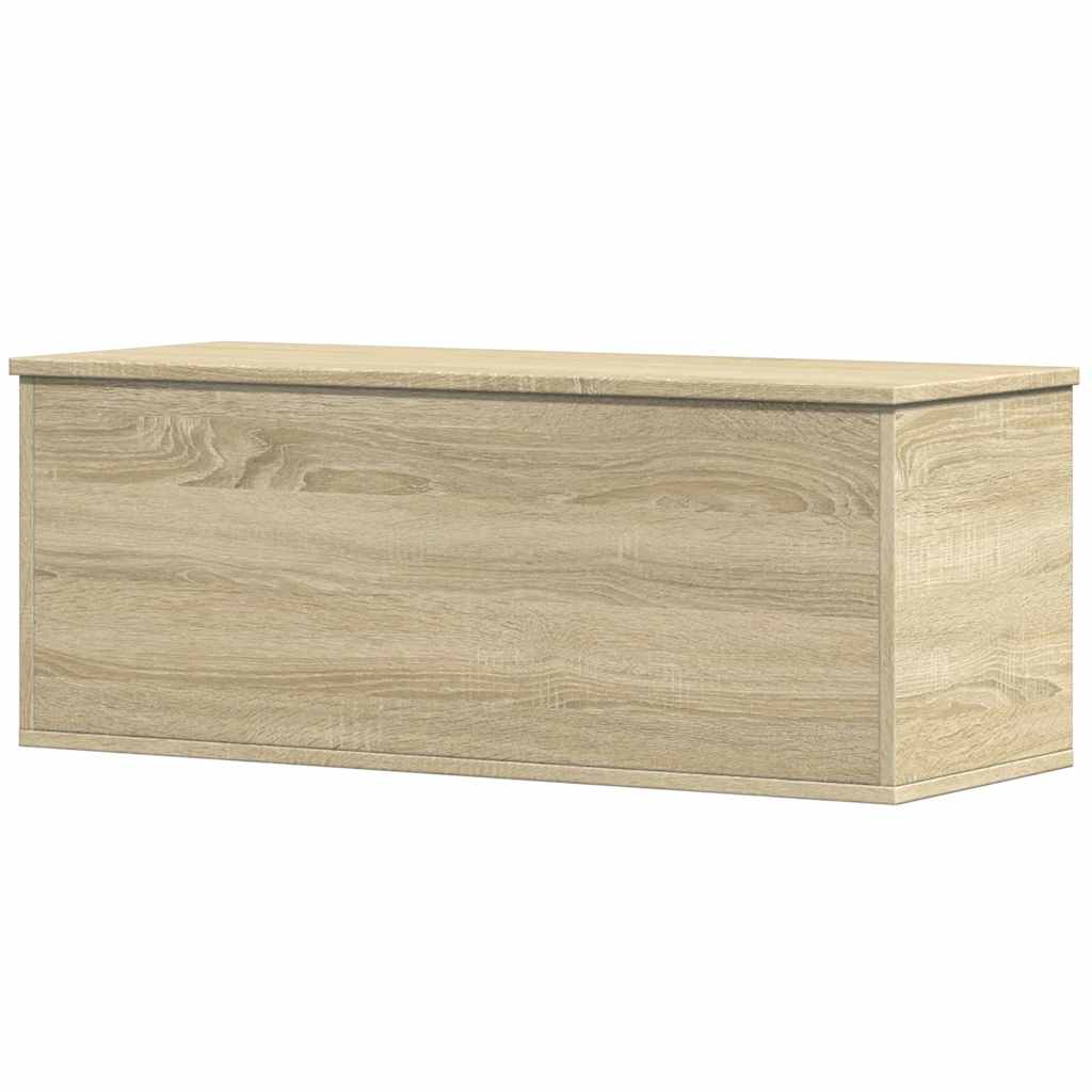 Aufbewahrungstruhe Weiß 84x42x46 cm Holzwerkstoff