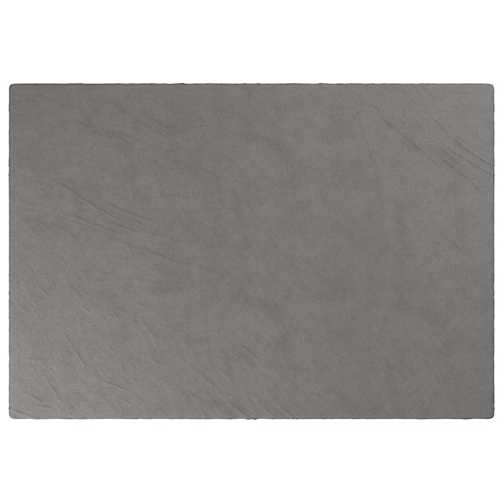 Gewichtsdecke mit Bezug Grau 122x183 cm 9 kg Stoff