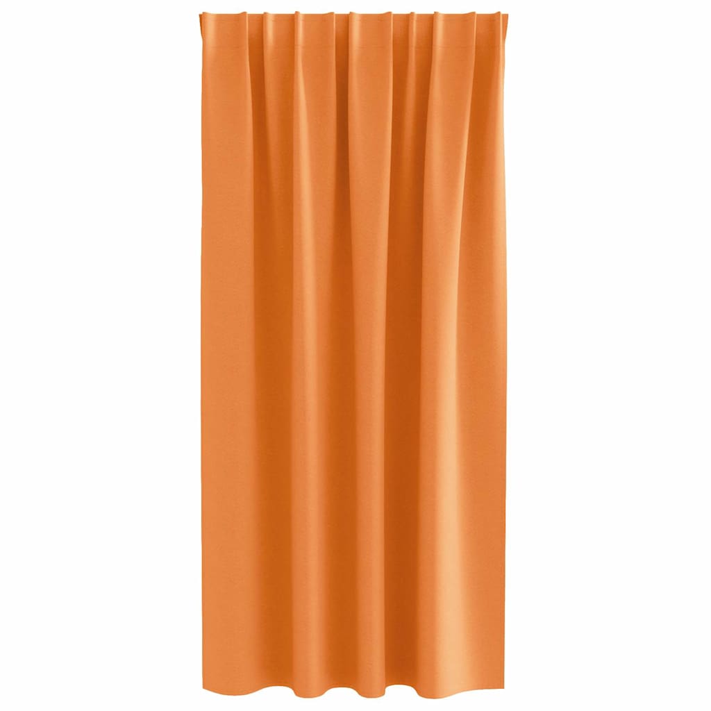 Verdunkelungs-Vorhänge mit Ringen 2 pcs Beige 140 x 140 cm