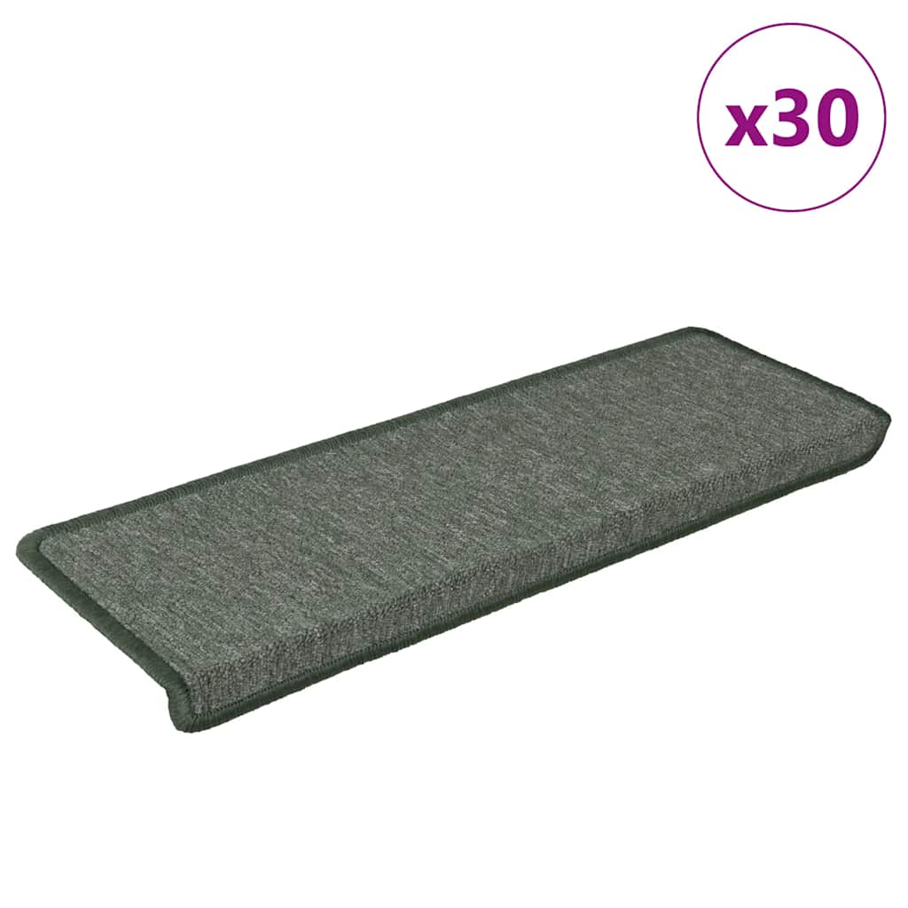 Stufenmatten 15 Stk. 65x21x4 cm Anthrazit Rechteckiger Rand