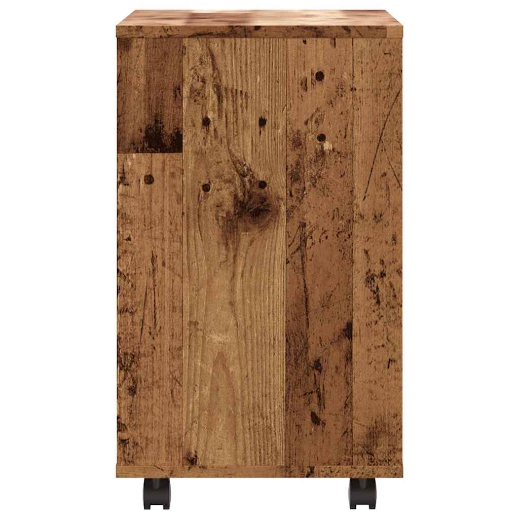 Beistelltisch Weiß 70x35x55 cm Holzwerkstoff