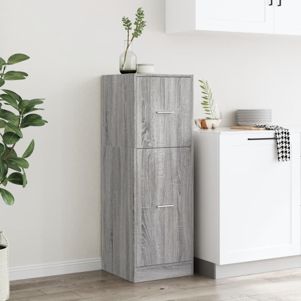 Apothekerschrank Weiß 30 x 41 x 174,5 cm Holzwerkstoff