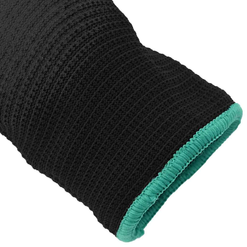 Arbeitshandschuhe 12 pcs Schwarz 7 / S Polyester