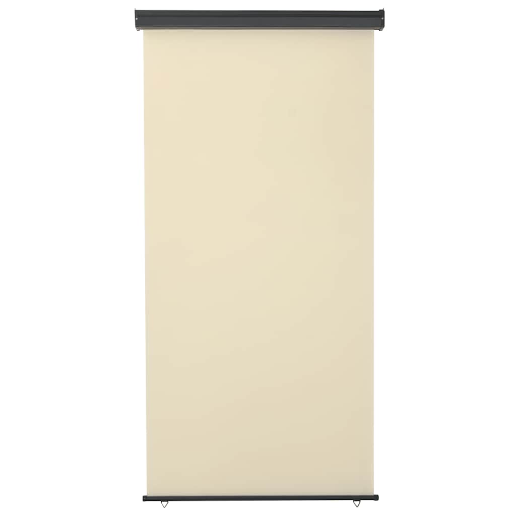 Balkon Seitenmarkise 60 x 250 cm 100% Polyester Eisen Stahl