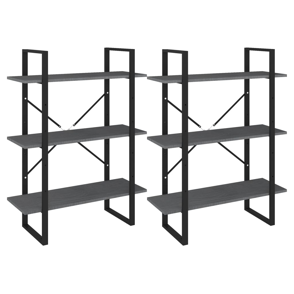 Bücherregal Weiß 80x30x105 cm Holzwerkstoff