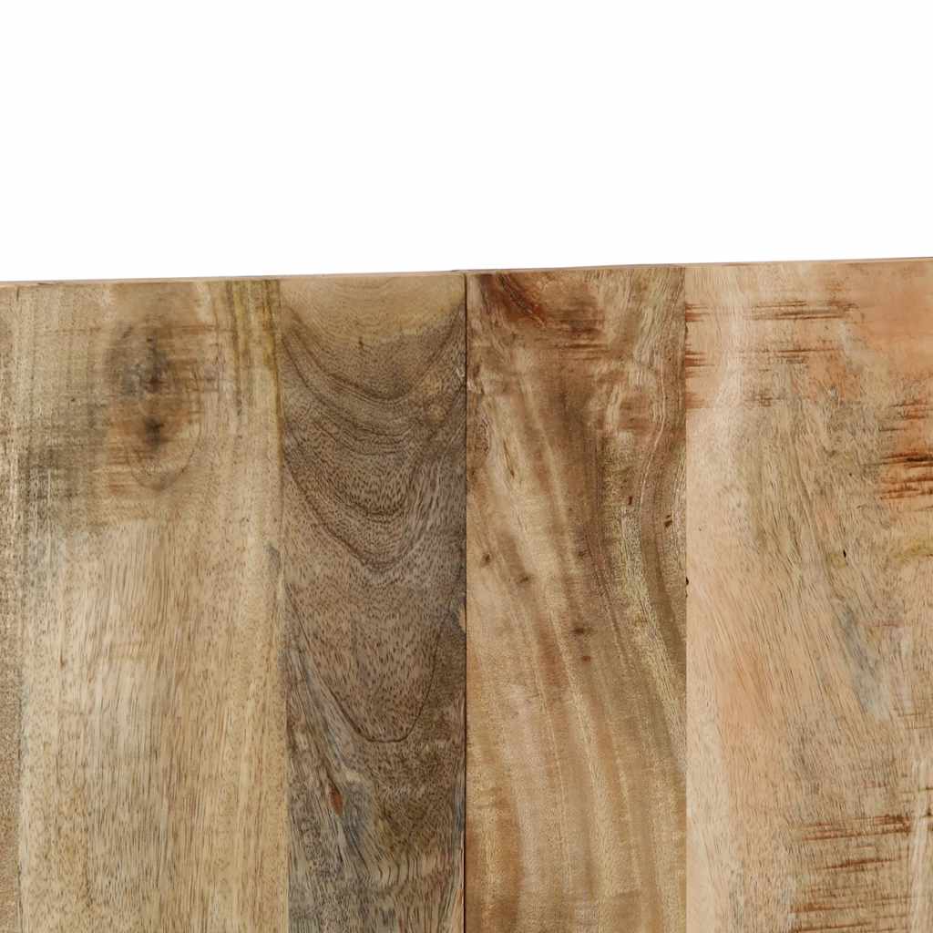 Kopfteil Mehrfarbig 160 cm Massivholz Altholz