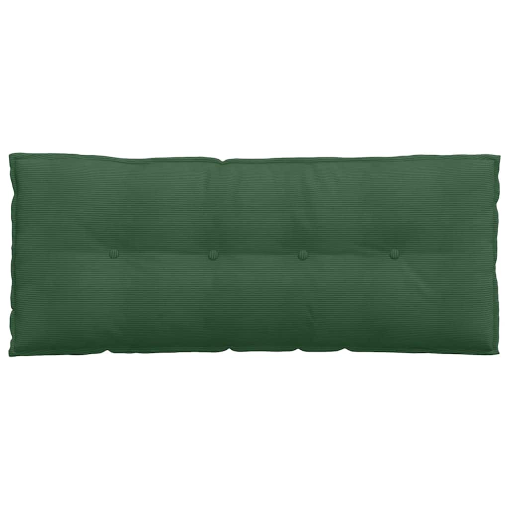Rückenkissen Hellgrau 50 x 45 cm Cordstoff