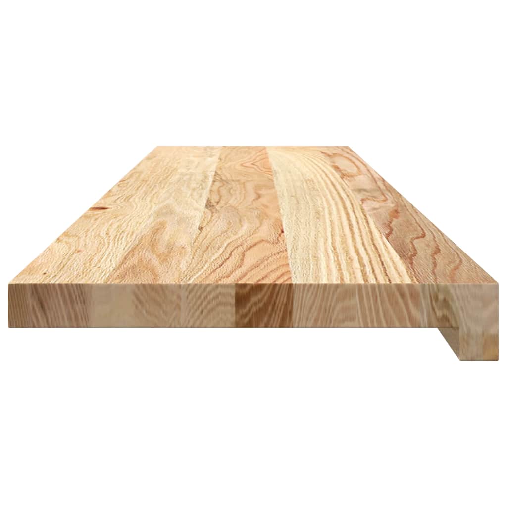 Treppenstufen 4 Stk. Unbehandelt 70x25x2 cm Massivholz Eiche
