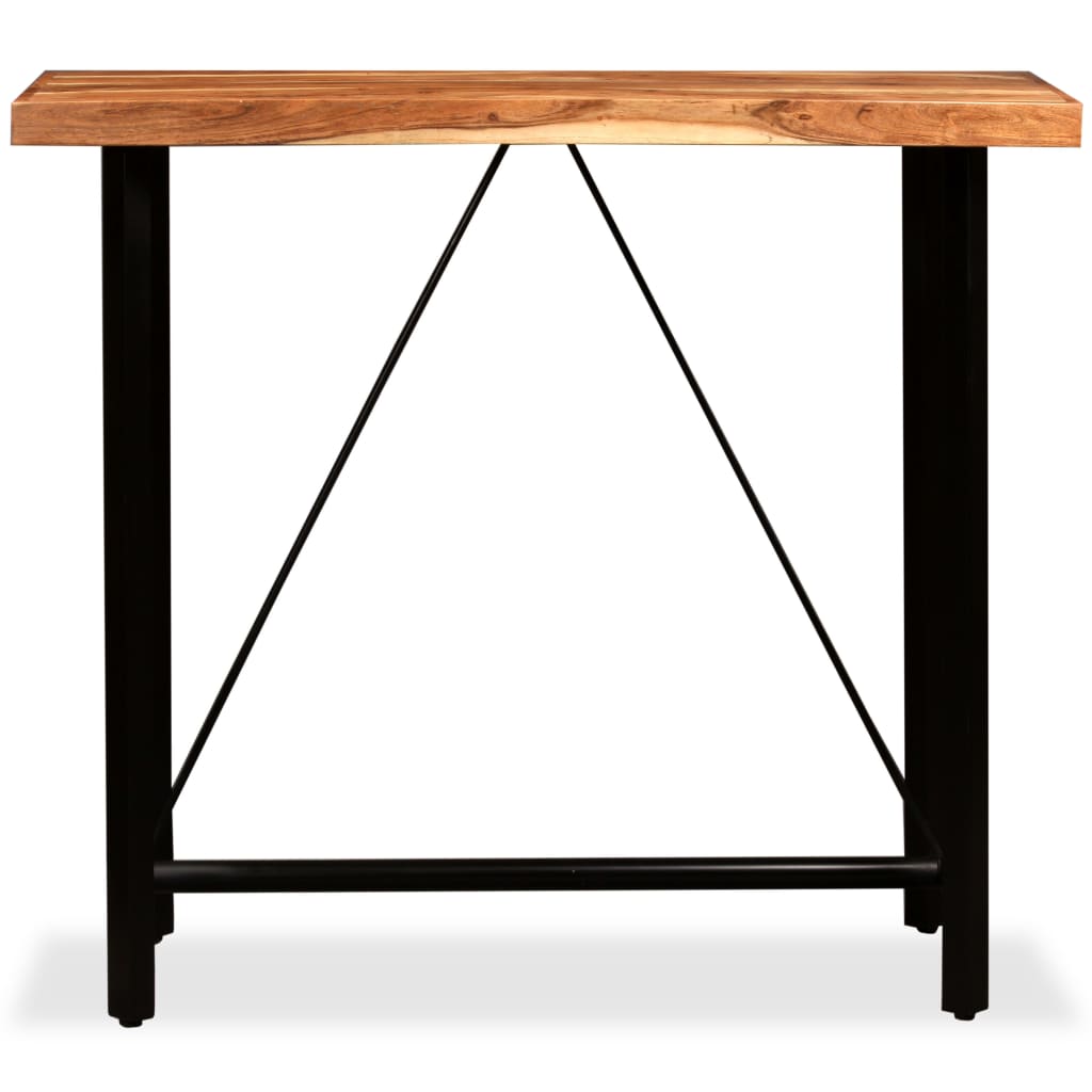 3-tlg. Bar-Set Massivholz Akazie und Altholz