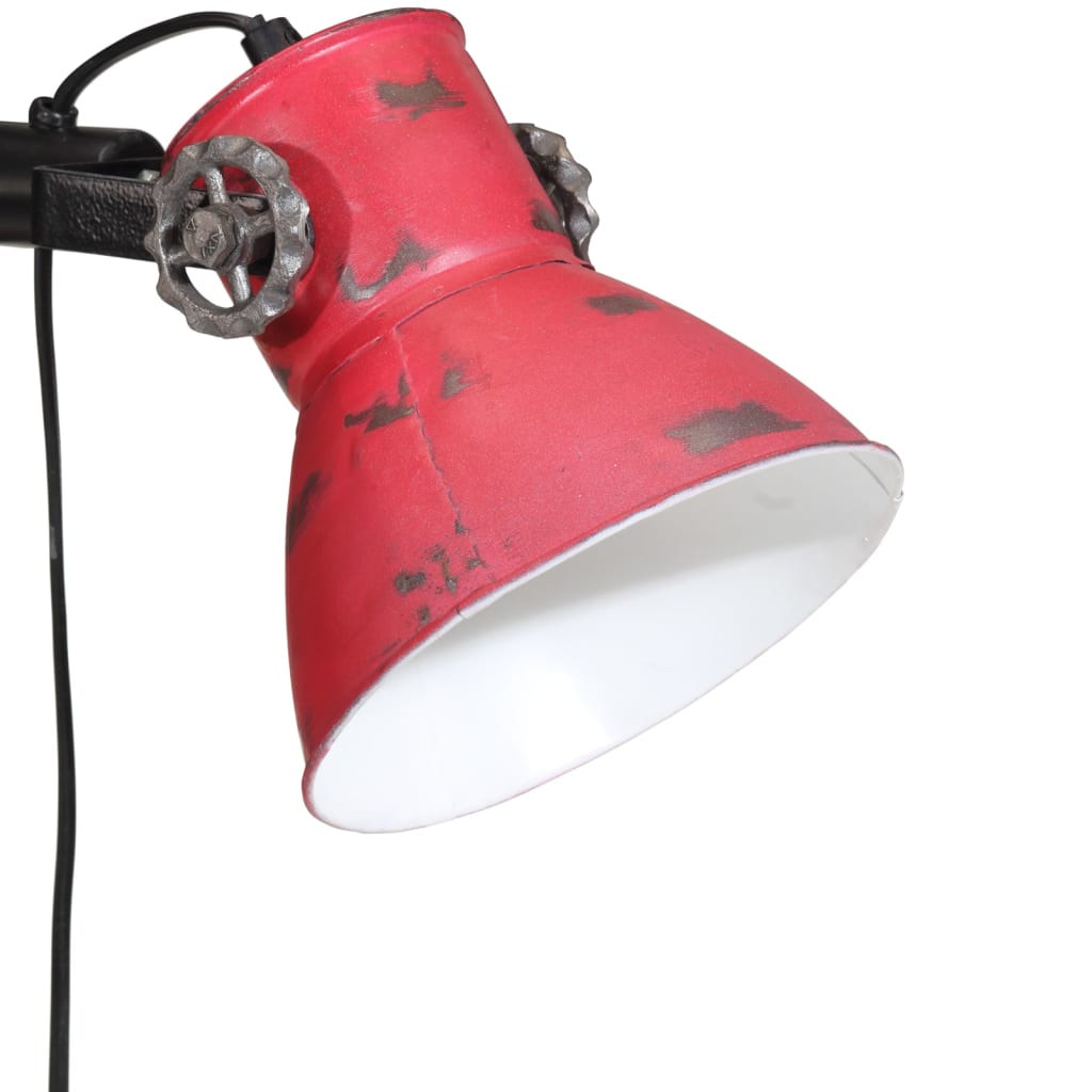 Stehlampe 2-flammig Silbern E27 Gusseisen