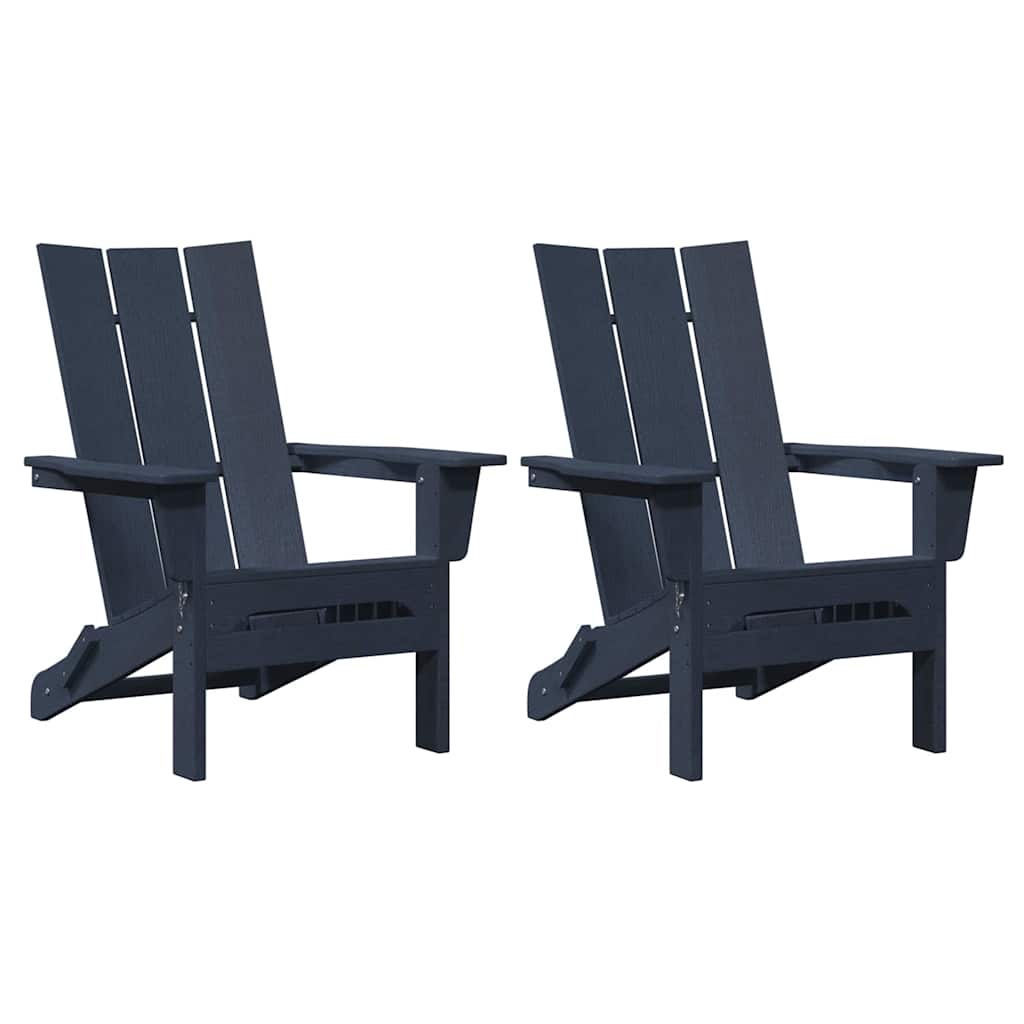 Gartenstuhl 2 pcs Weiß 80,5 x 74,5 x 92 cm Polyethylen