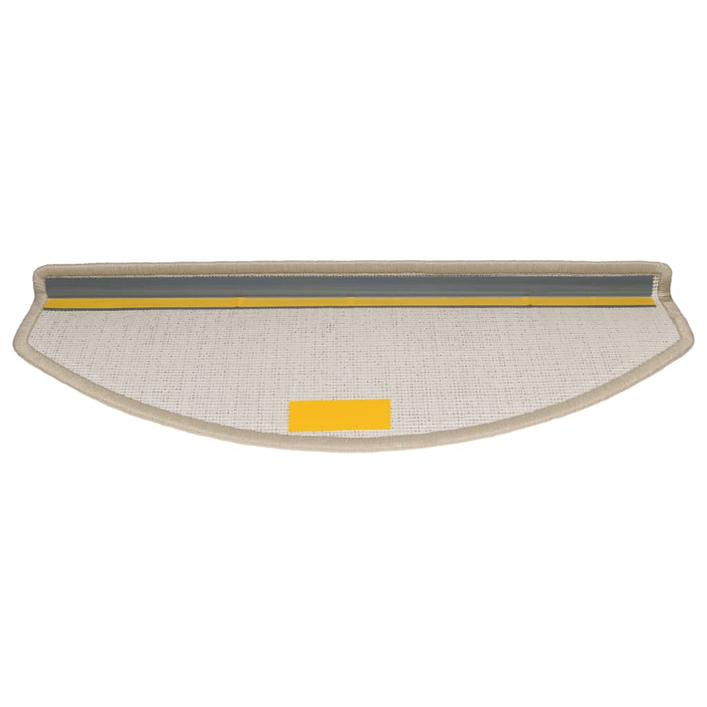 Stufenmatten 15 Stk. 56x17x3 cm Anthrazit Halbrund