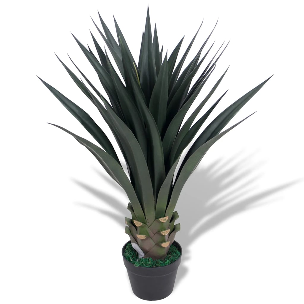 Künstliche Taro Pflanze mit Topf 85 cm Grün