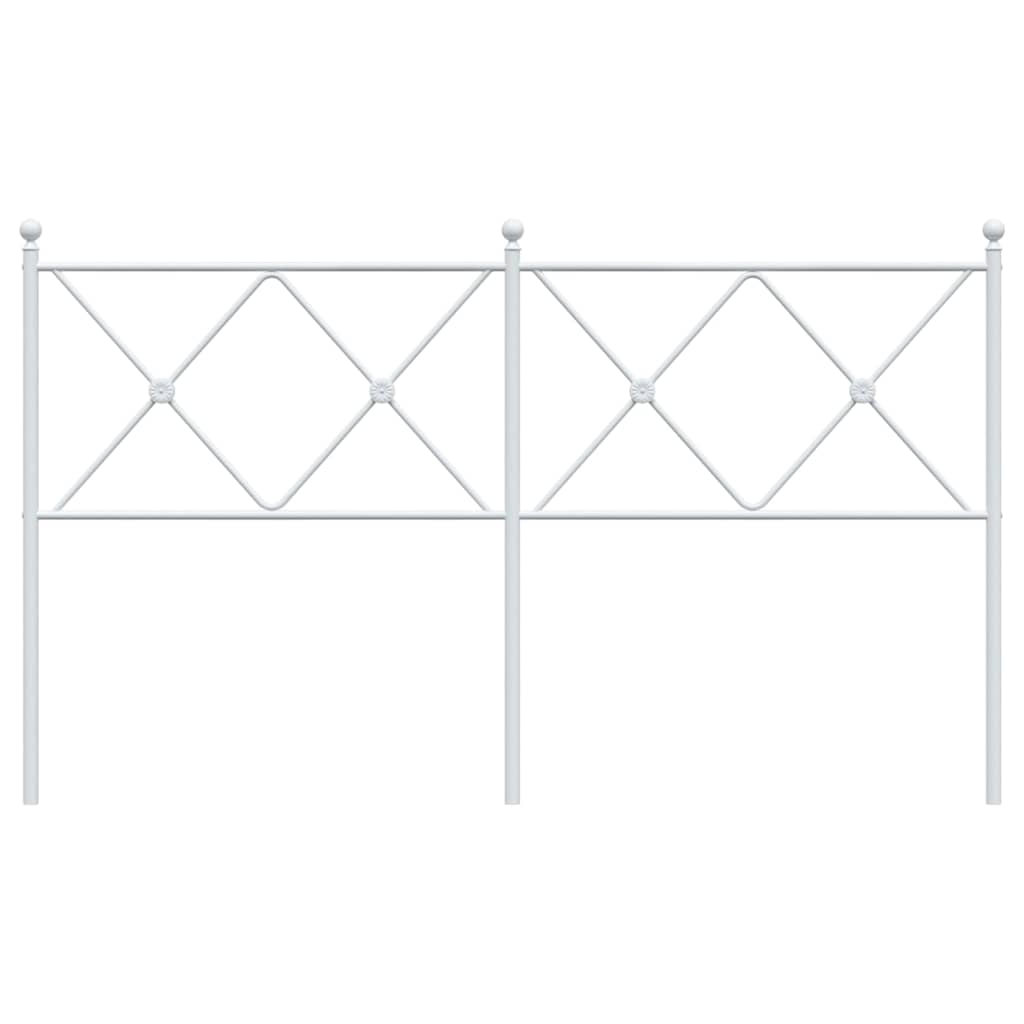 Ersatz-Kopfteil Metall Schwarz 75 cm