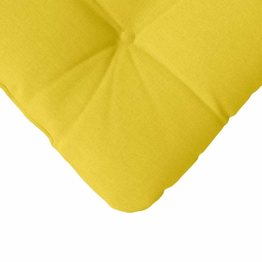 Sitzkissen 4 pcs Hellgrau 40 x 40 x 12 cm Stoff
