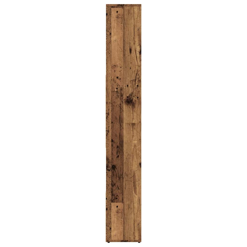 Bücherregal Weiß 67x24x161 cm Holzwerkstoff