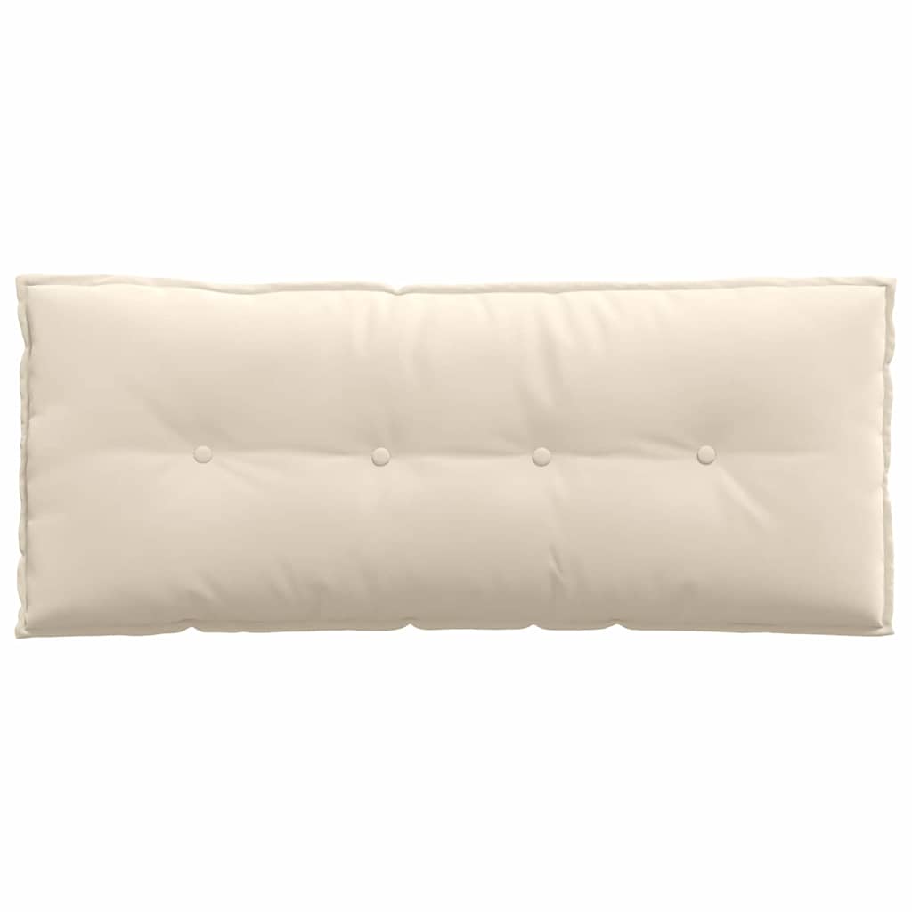 Rückenkissen Taupe 50 x 45 cm Mikrofaserstoff