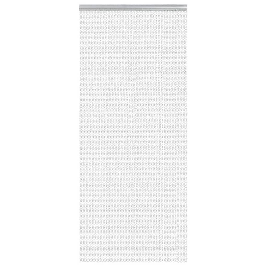 Türvorhang aus Ketten 56x186 cm Aluminium